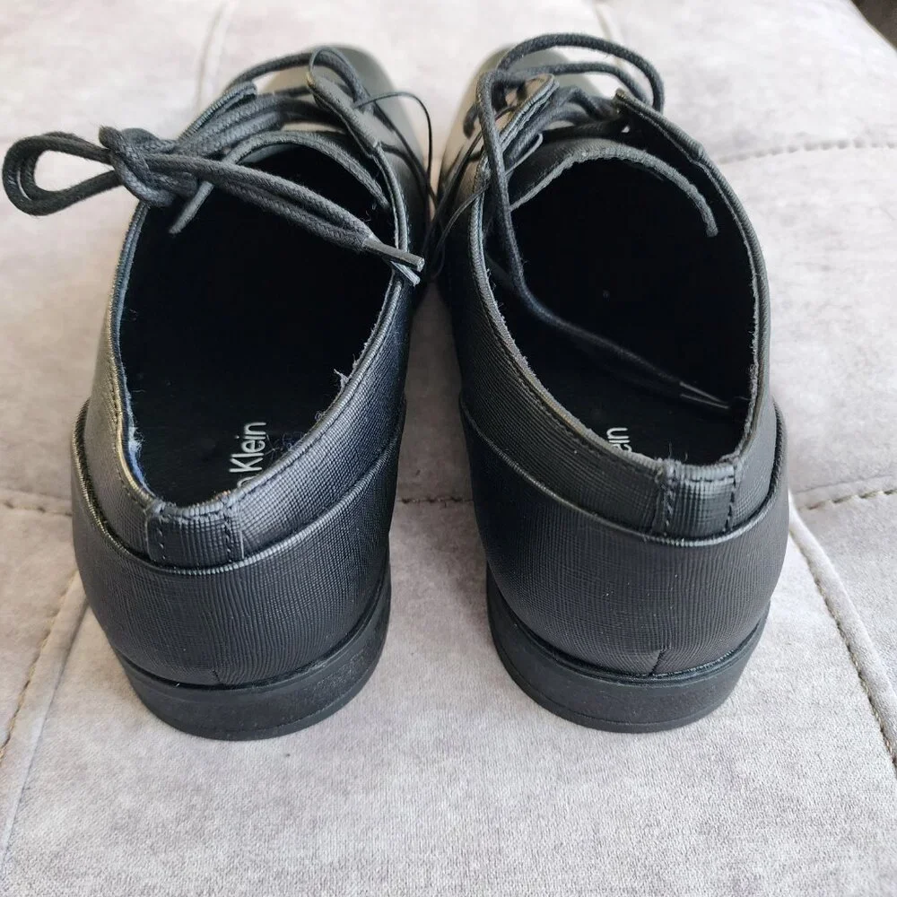 NEW Calvin Klein Men's Benton Leather Oxfords Size 9.5